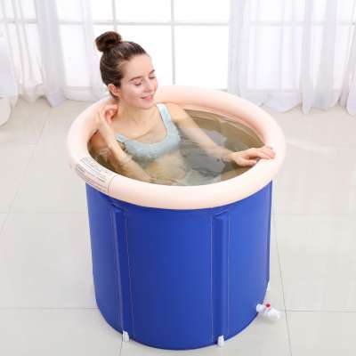 Hot sale spa bathtub  inflatable portable hot tube plastic air bathtub