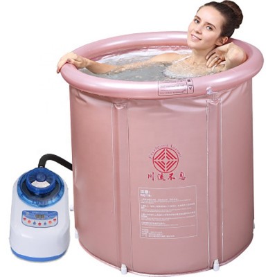 2019 Hot selling inflatable one person portable 220v steam sauna