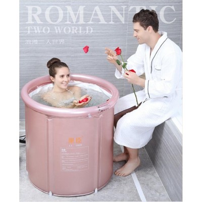 Adult size comfortable inflatable massage sauna spa bathtub